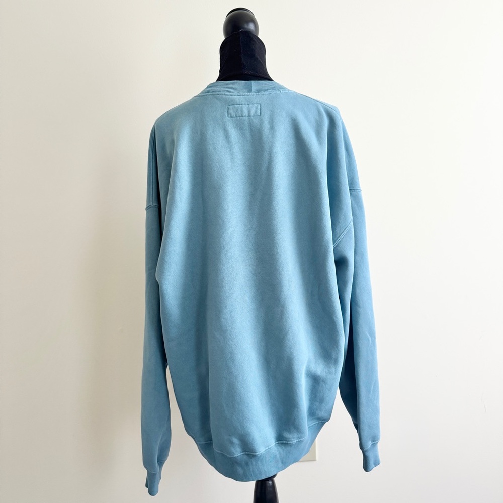 Abercrombie & Fitch Men’s Tall Sweatshirt – Size L Tall – Light Blue – NWT - Picture 2 of 7